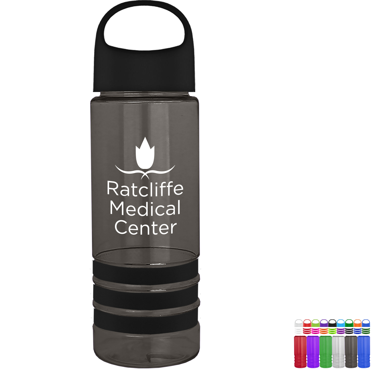 Product Photo 1 Sergeant Stripe 2 Tritan Bottle w/ Oval Crest Lid,  24oz.