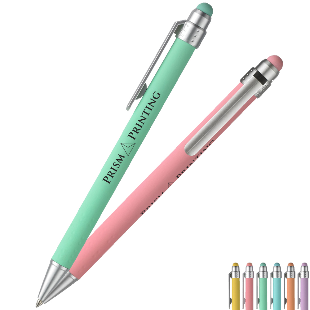 Product Photo 1 Lavon Pastel Soft Touch Retractable Stylus Pen