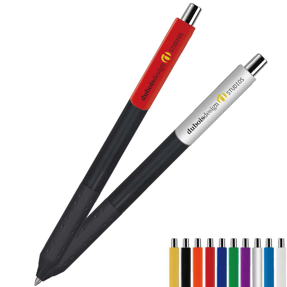 Product Photo 1 Alamo Color Clip Retractable Gel Pen w/ Full Color XL Clip
