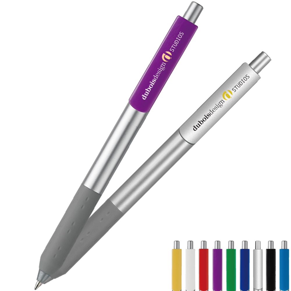 Product Photo 1 Alamo Metallic Retractable Pen w/ Full Color XL Clip