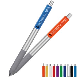 Alamo Retractable Stylus Pen w/ Full Color XL Clip - RT1440