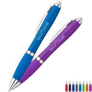 Curvy Cloud Plastic Ballpoint Pen - SD5515
