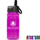 Photo 20 UpCycle rPET Bottle w/ Flip Straw Ring Lid, 20oz.