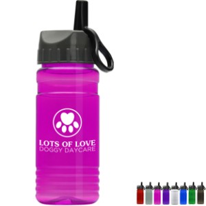 UpCycle rPET Bottle w/ Flip Straw Ring Lid, 20oz. - GY3149