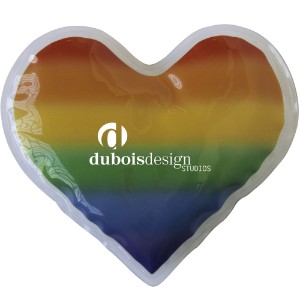 Rainbow Heart Gel Beads Hot & Cold Pack - AF1028