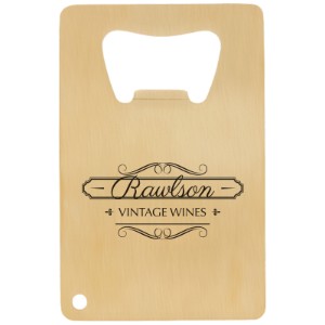 Gold Credit Card Bottle Opener - GO1510