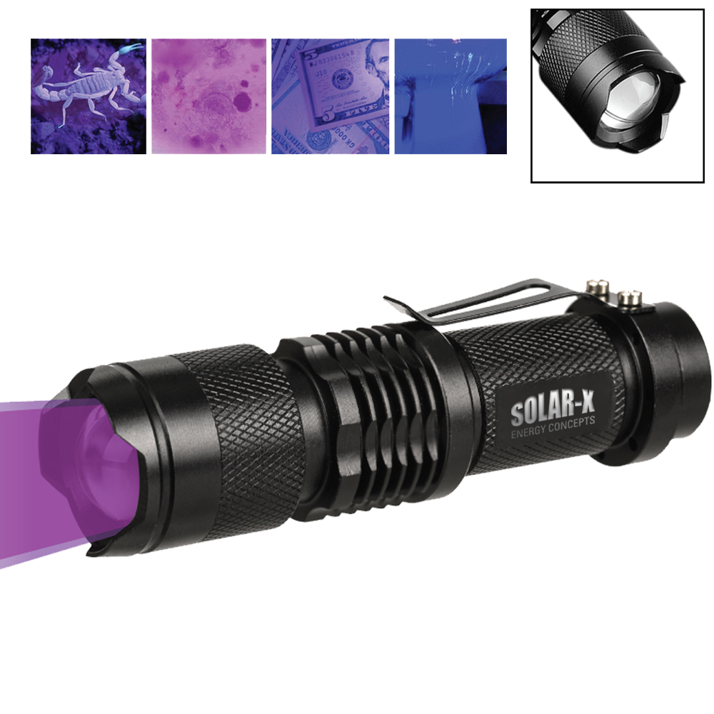 Product Photo 1 Tactical Blacklight Ultraviolet LED Flashlight
