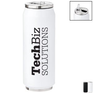 Cola Can Double Wall Vacuum Insulated Stainless Steel Bottle, 18oz. - GO1635