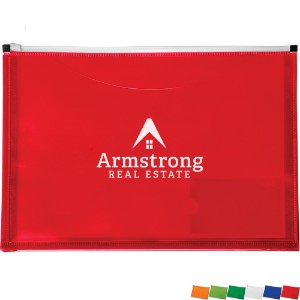 Zip It Travel Pocket Portfolio, 13" x 9" - SD5558