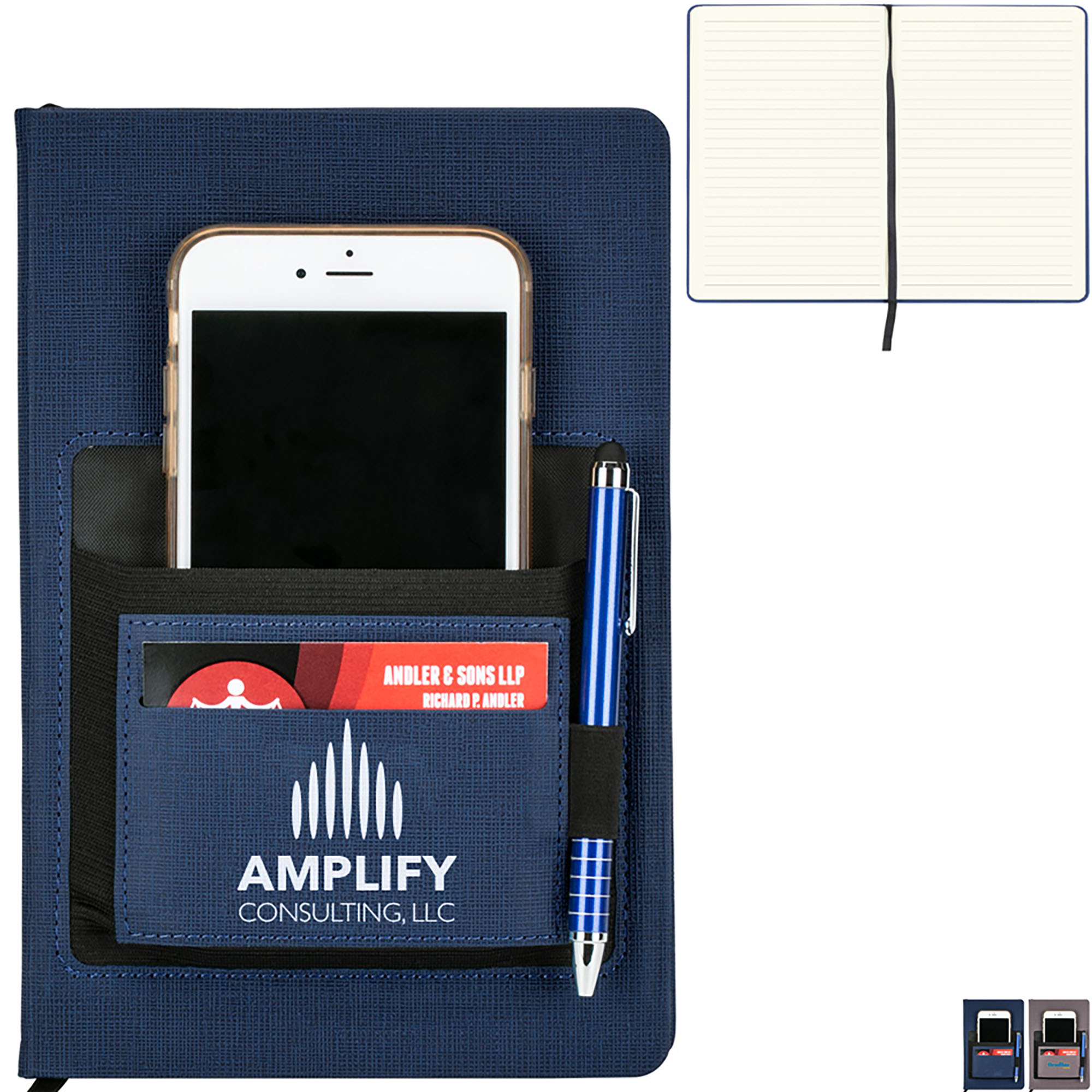 Product Photo 1 Multi Pocket Notebook, 5-1/2" x 8-1/4"