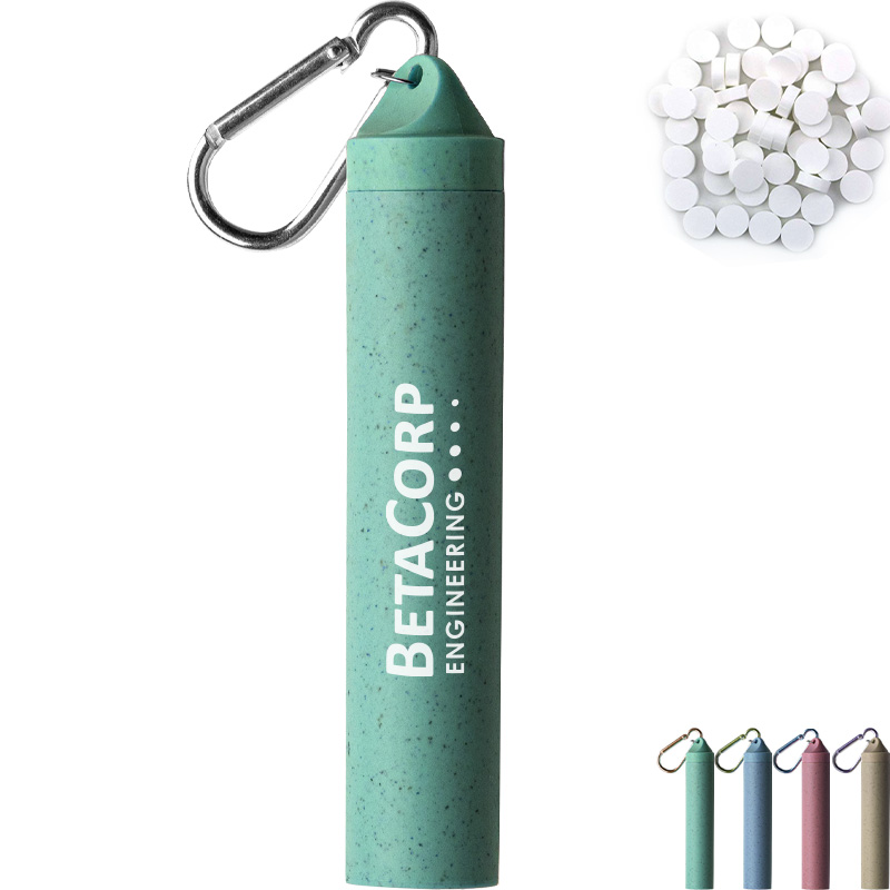 Product Photo 1 Wheat Straw Mints in Keychain Case