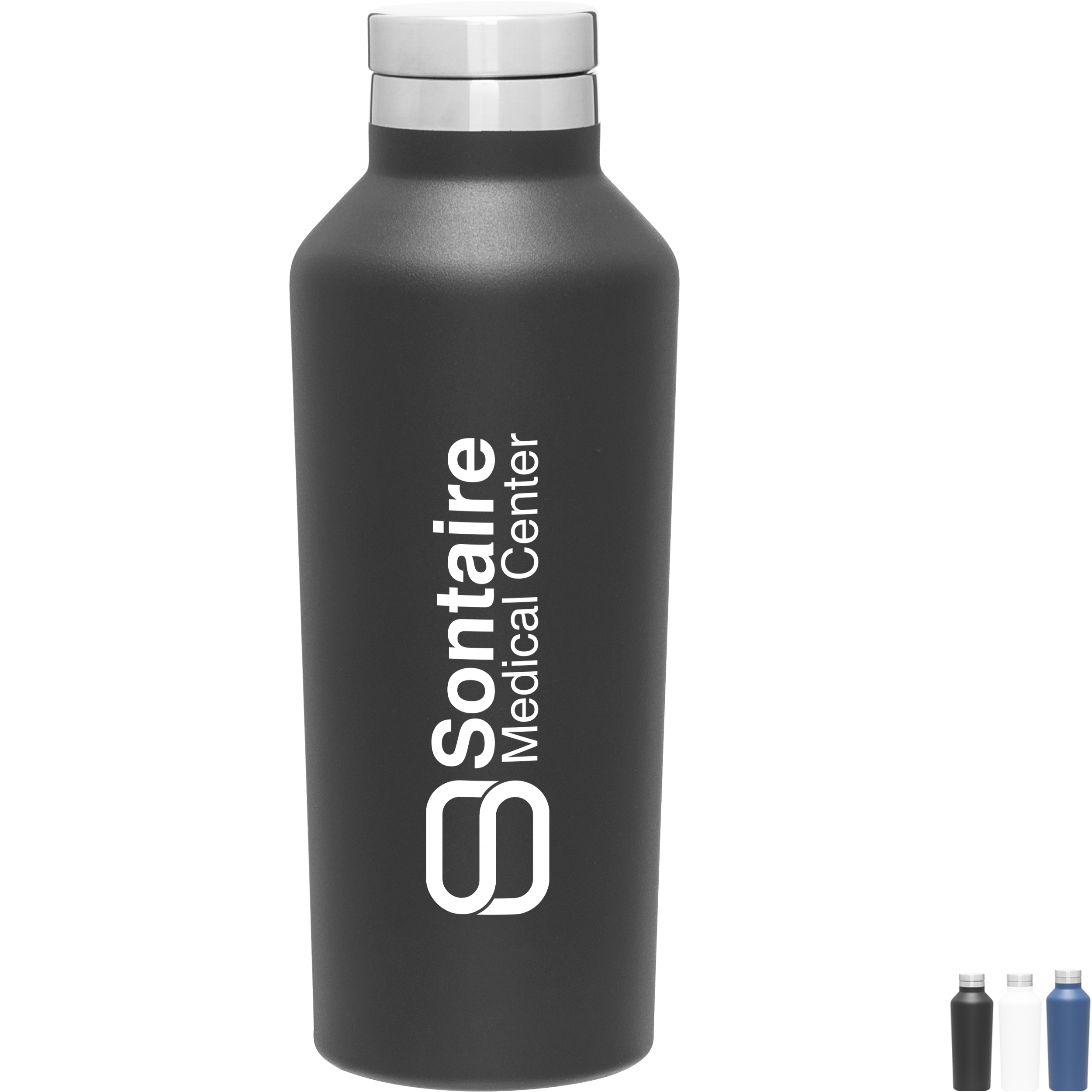 Product Photo 1 h2go Manhattan Stainless Steel Bottle, 16.9oz.
