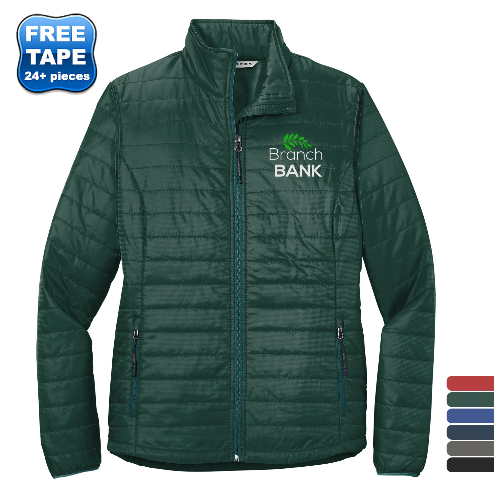 Product Photo 1 Port Authority® Packable Polyester Ladies' Puffy Jacket