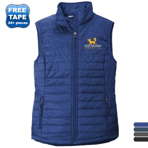 Port Authority® Packable Polyester Ladies' Puffy Vest - WJ6011