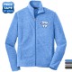 Port Authority® Heather Microfleece Men's Full-Zip Jacket