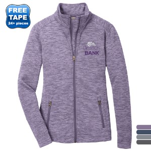 Port Authority® Digi Stripe Fleece Ladies' Jacket - WJ6015
