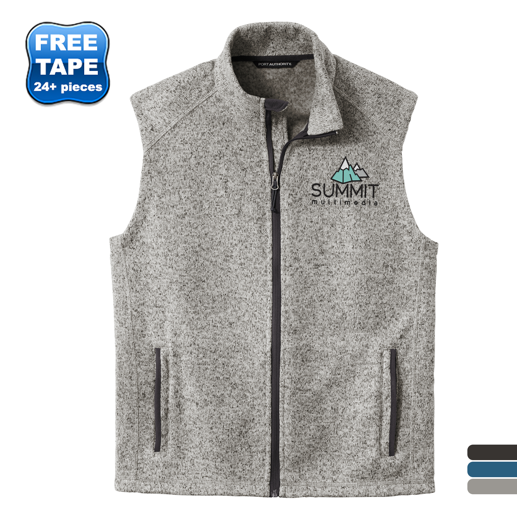 Product Photo 1 Port Authority® Sweater Fleece Men's Vest