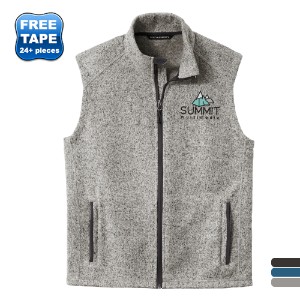 Port Authority® Sweater Fleece Men's Vest - WJ6018