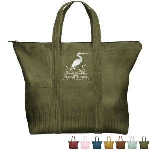 Twinkles Even More Corduroy Zippered Tote - NM1975