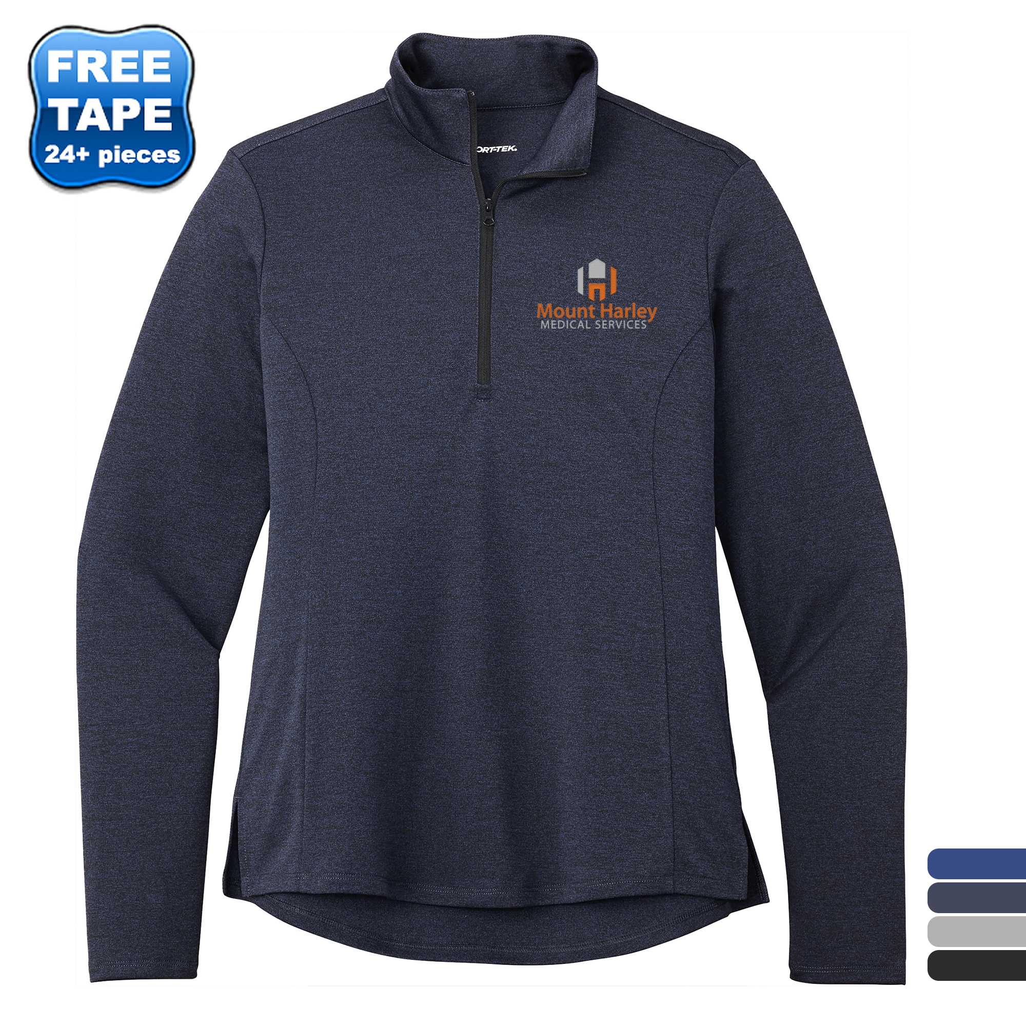 Product Photo 1 Sport-Tek® Endeavor Polyester Ladies' 1/4 Zip Pullover