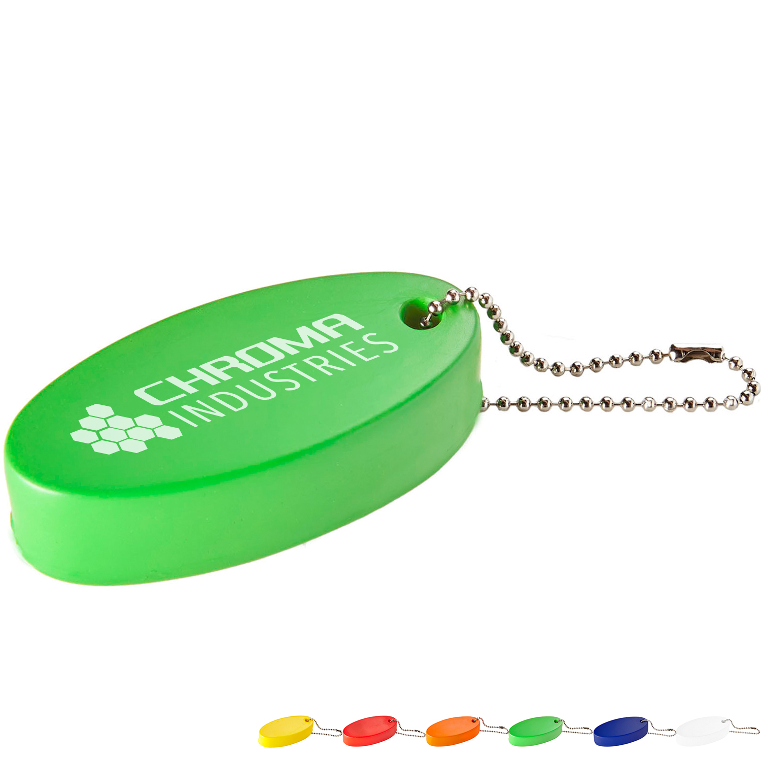 Product Photo 1 Oval Floater Keytag, 1-1/2"