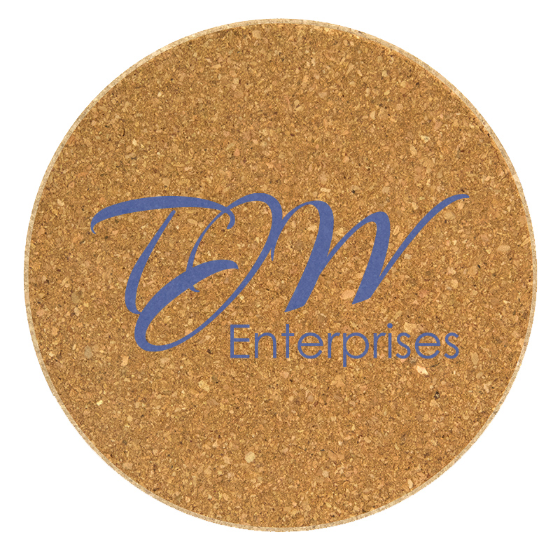 Product Photo 1 Cork Round Coaster, 4"