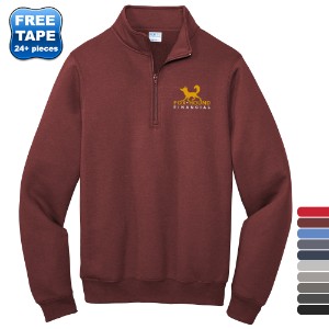 Port & Company® Core Fleece 1/4 Zip Unisex Pullover Sweatshirt - WJ6041
