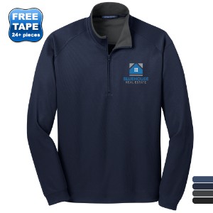 Port Authority® Vertical Texture Men's 1/4 Zip Pullover - WJ6042