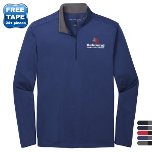 Port Authority® Silk Touch™ Performance Polyester Men's 1/4 Zip - WJ6047