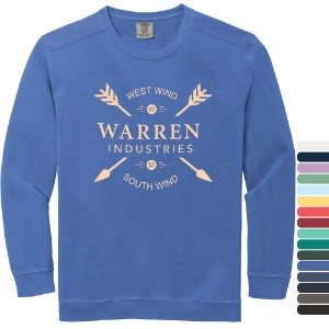 Comfort Colors® Ring Spun Cotton/Poly Unisex Crewneck Sweatshirt - WJ6074