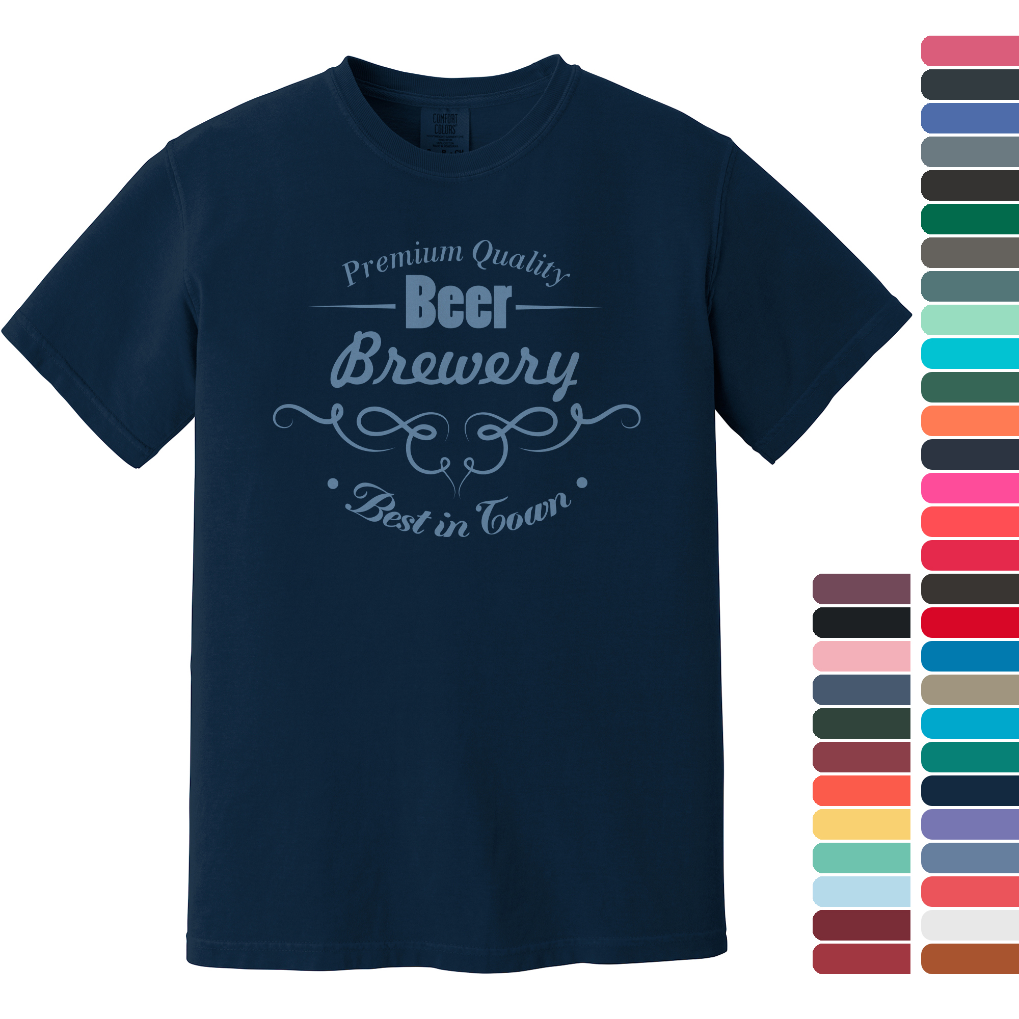 Product Photo 1 Comfort Colors® Heavyweight Ring Spun Cotton Unisex Tee