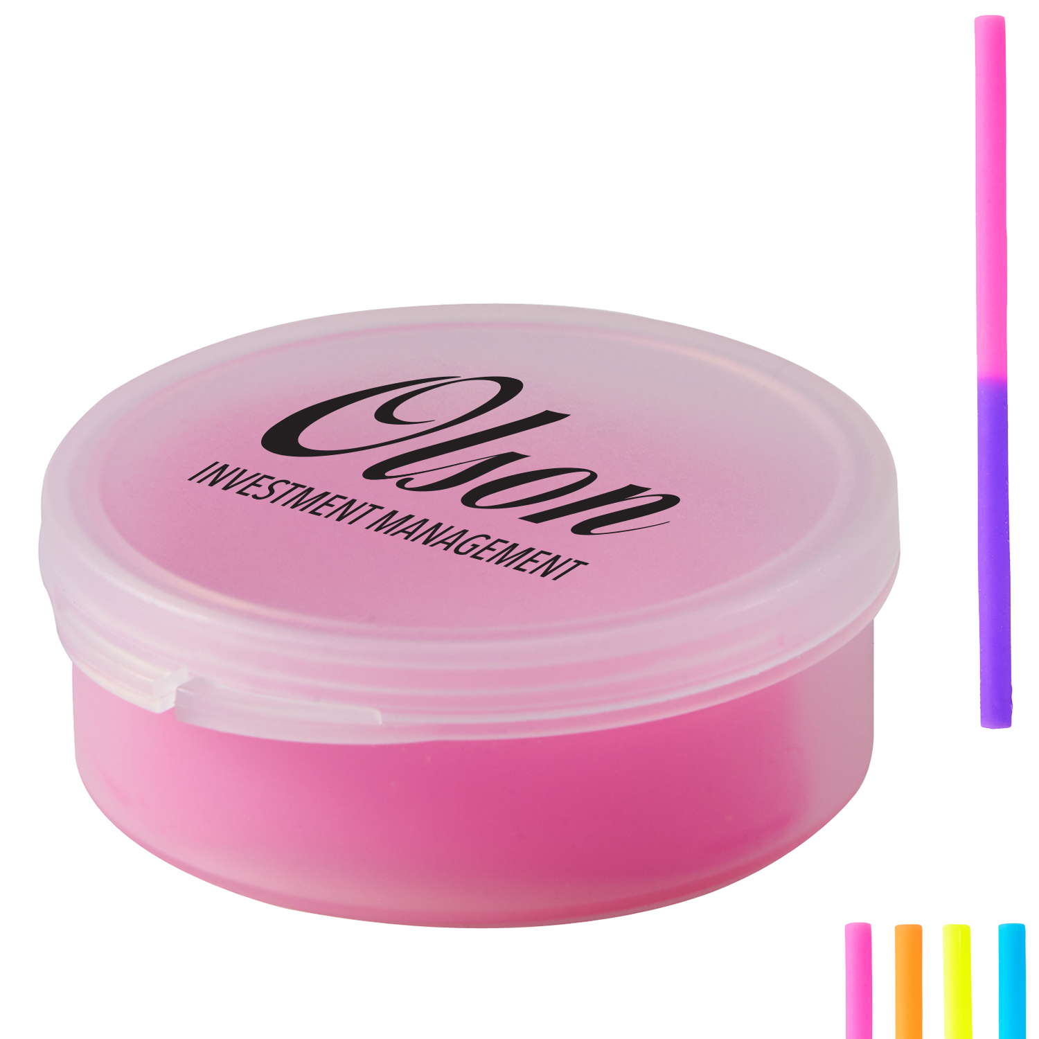 Product Photo 1 Reuse-it™ Mood Silicone Straw in Round Case