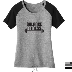 New Era® Tri-Blend Performance Ladies' Cinch Tee - WJ6100