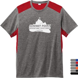 Sport-Tek® PosiCharge® Tri-Blend Wicking Men's Draft Tee - WJ6084