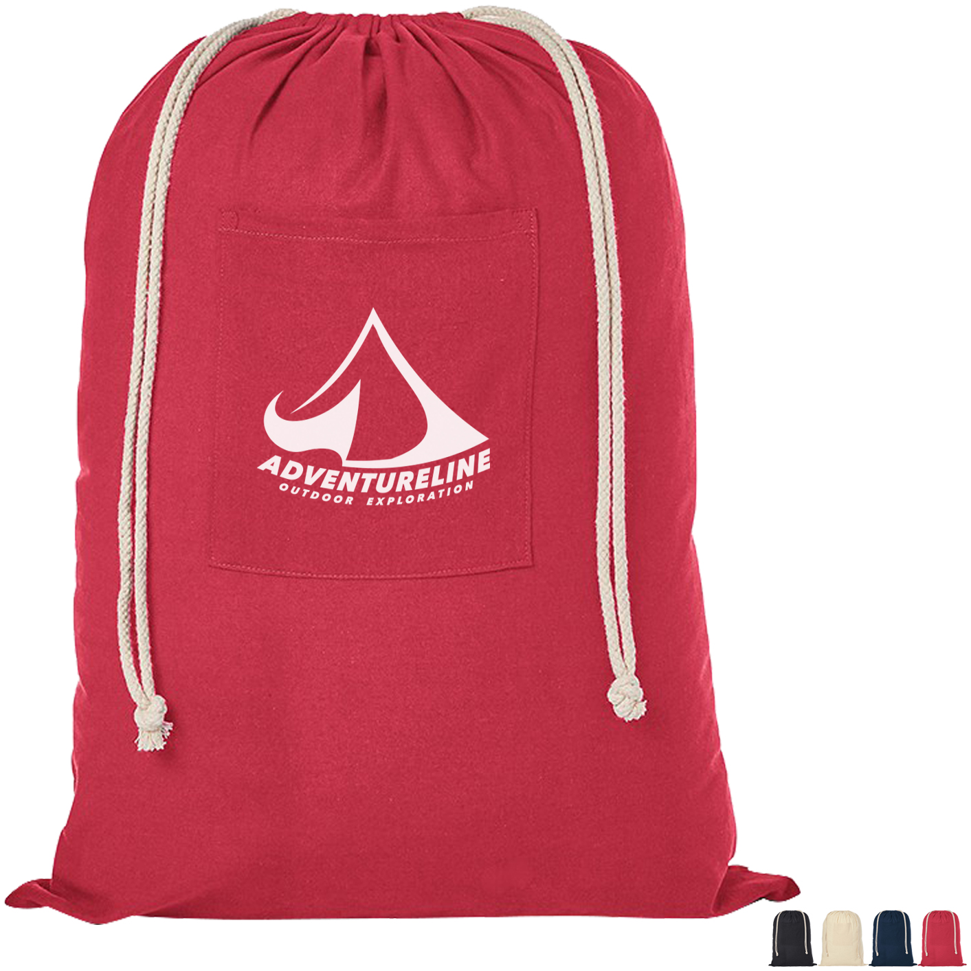 Product Photo 1 Cotton Drawstring Laundry Bag