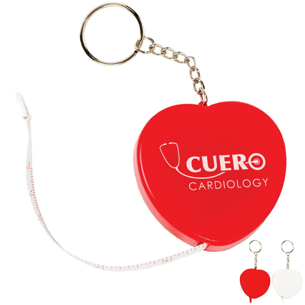 Product Photo 1 Heart Tape Measure Key Tag