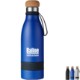 Double Wall Vacuum Bottle with Cork Lid, 19oz.