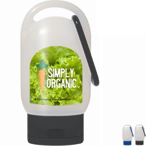 Antibacterial Hand Sanitizer w/ Matching Carabiner, 1oz. - HT1976