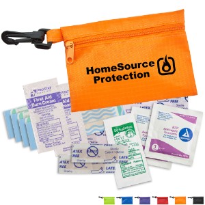 Ripstop First Aid Kit w/ Clip - EV2212