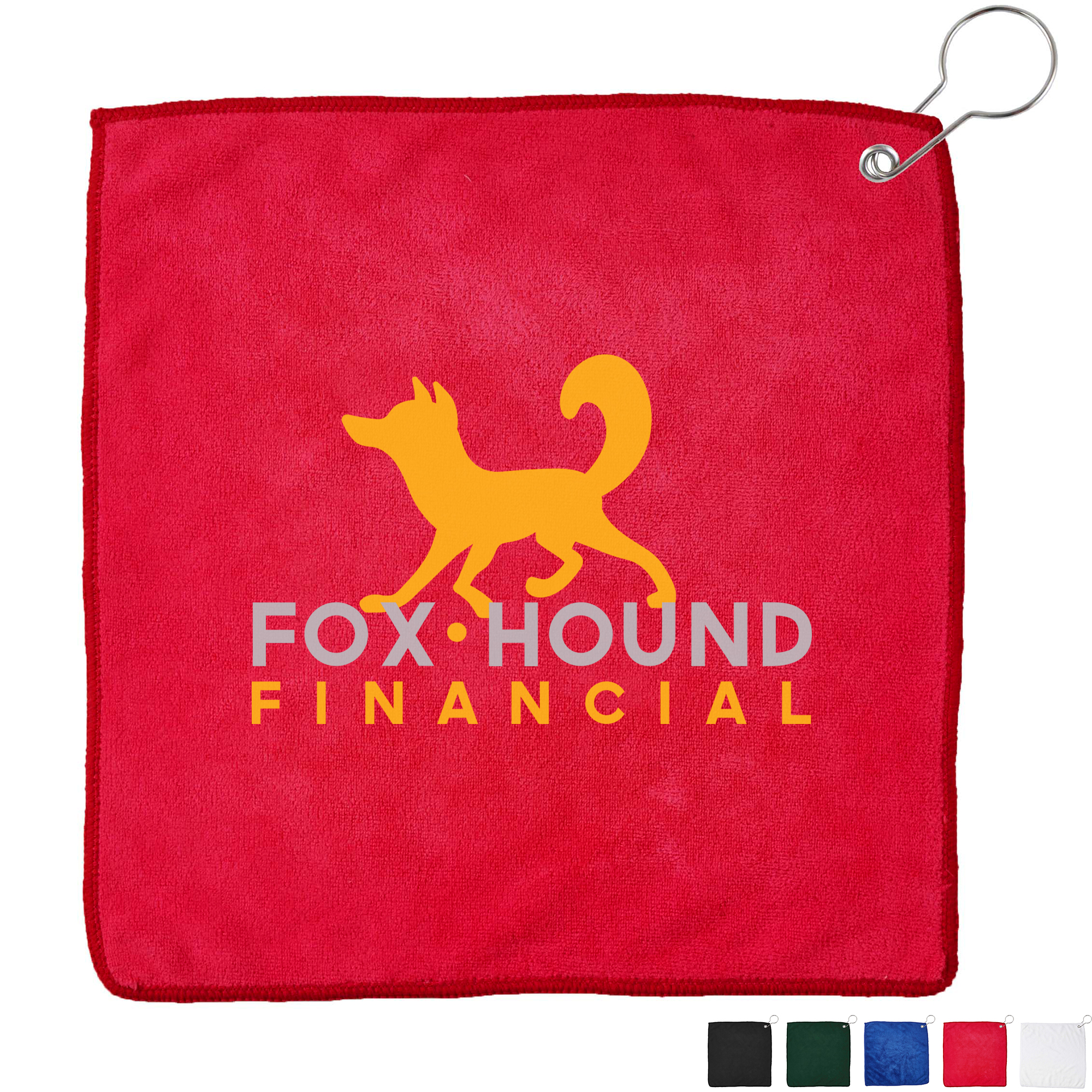 Product Photo 1 Micro–Fiber Golf Towel, 11.5" x 11.5"