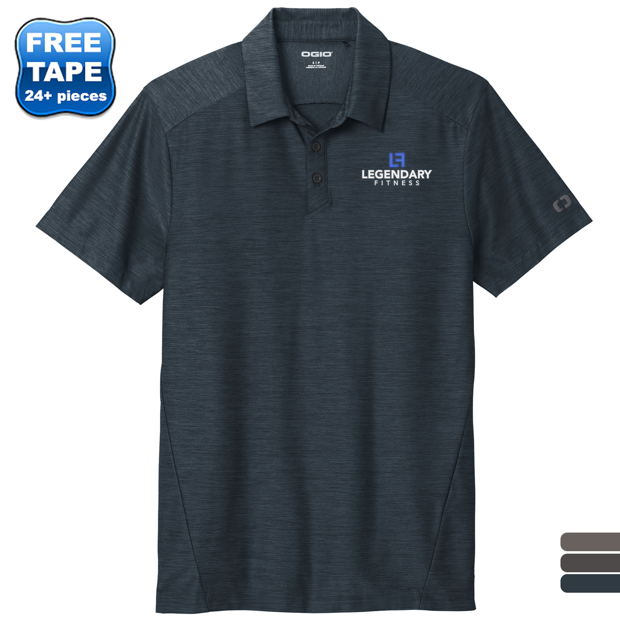 Product Photo 1 OGIO® Slate Polyester Men's Polo