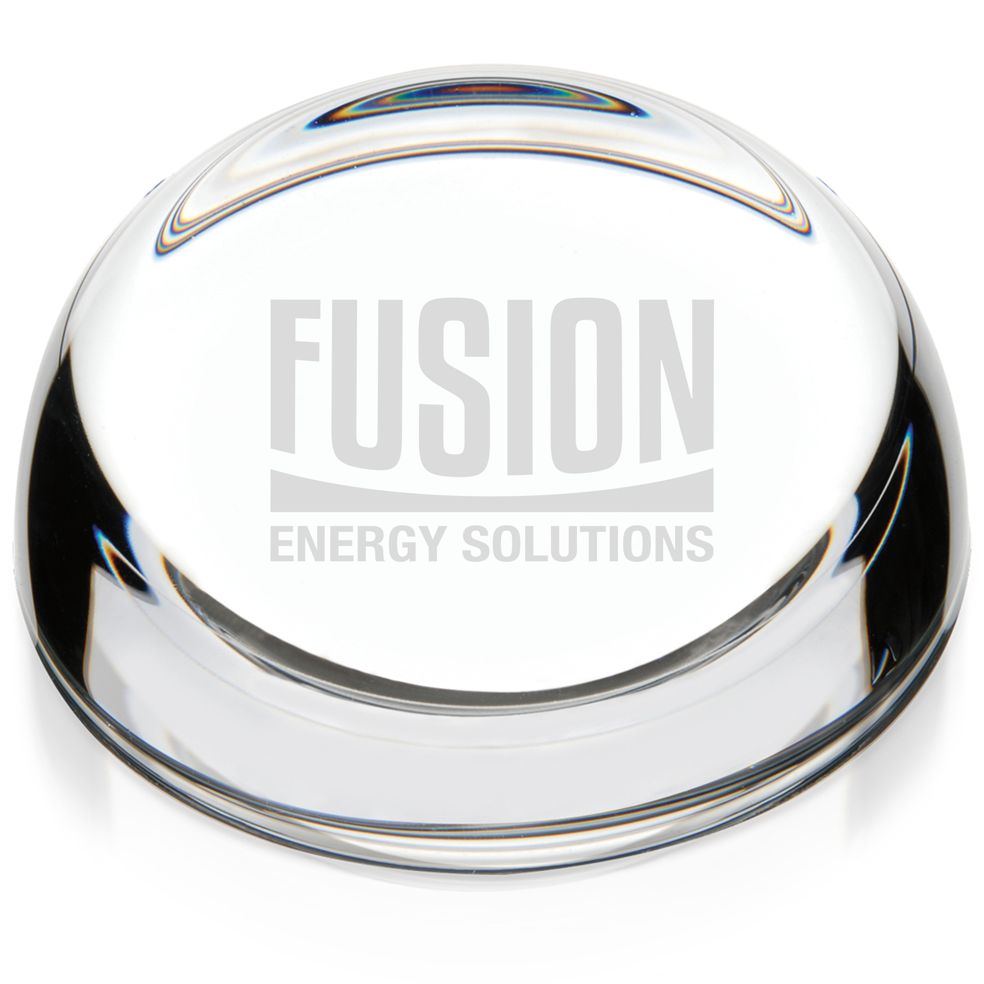 Product Photo 1 Slant Top Glass Paperweight