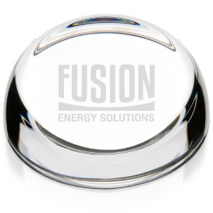 Slant Top Glass Paperweight - JA1070