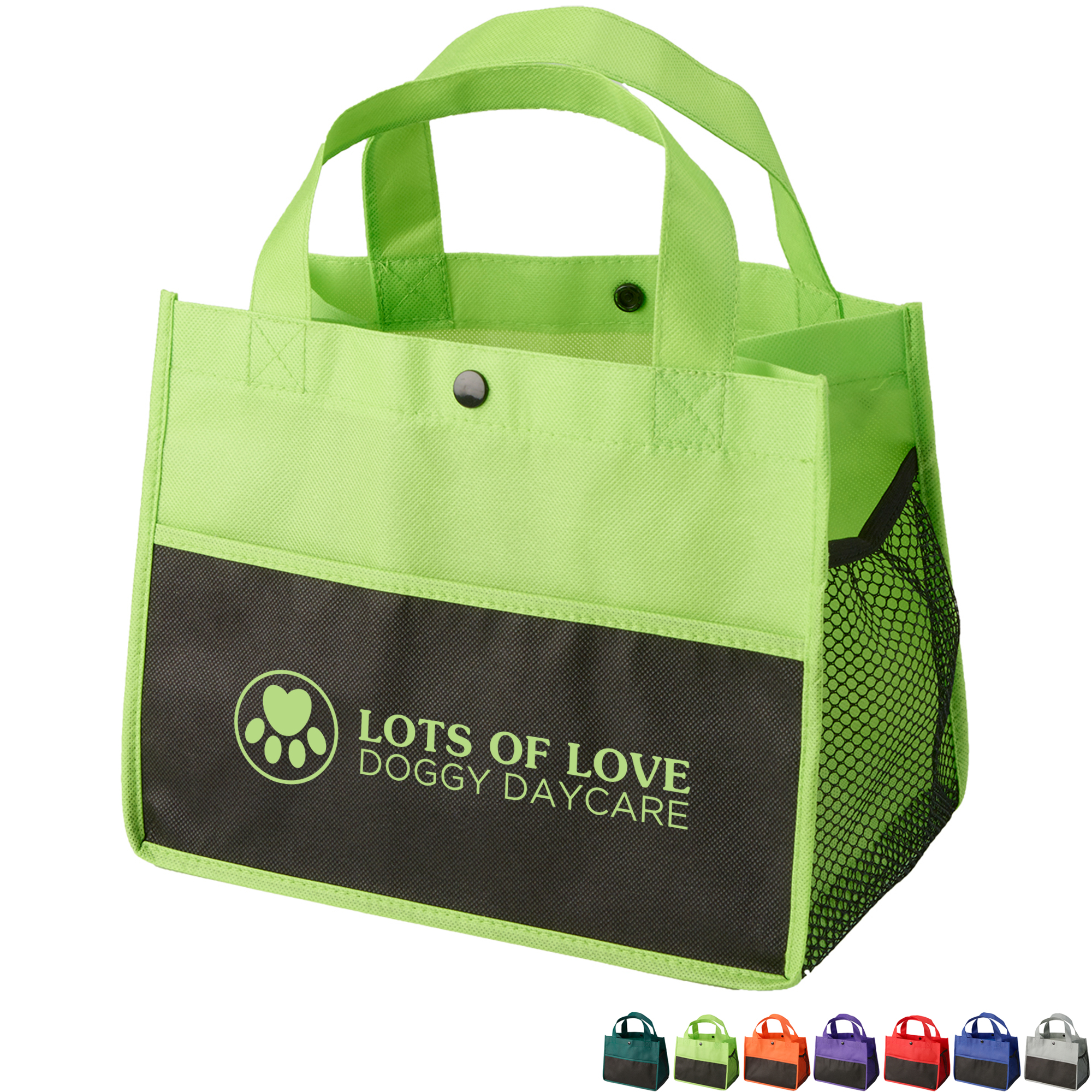 Product Photo 1 Mini Snap Non-Woven Lunch Tote