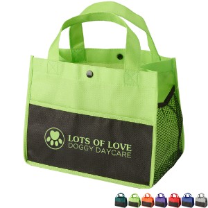 Mini Snap Non-Woven Lunch Tote - EV2568
