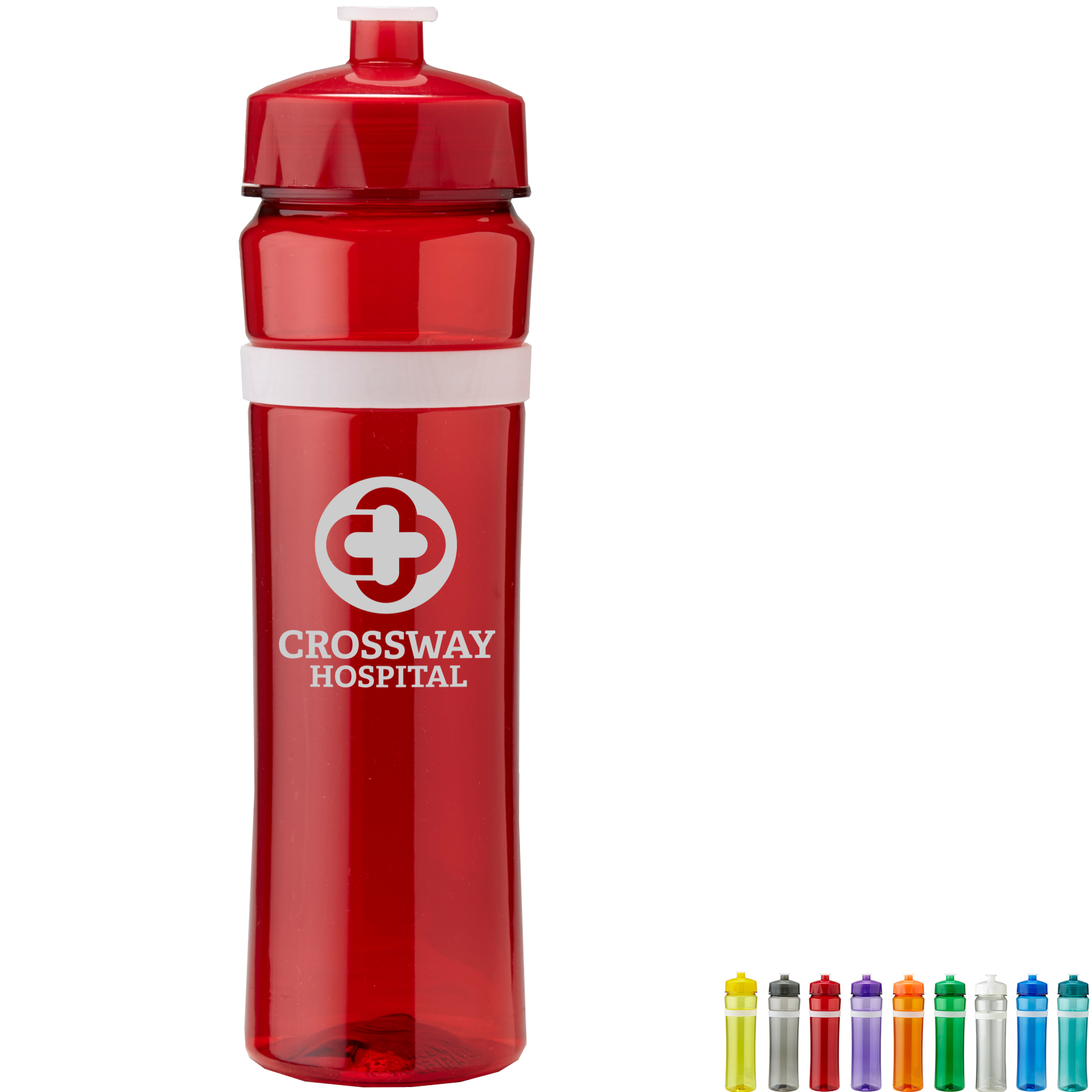 Product Photo 1 PolySure™ Spirit Bottle w/ Snap-on Ring, 22 oz.