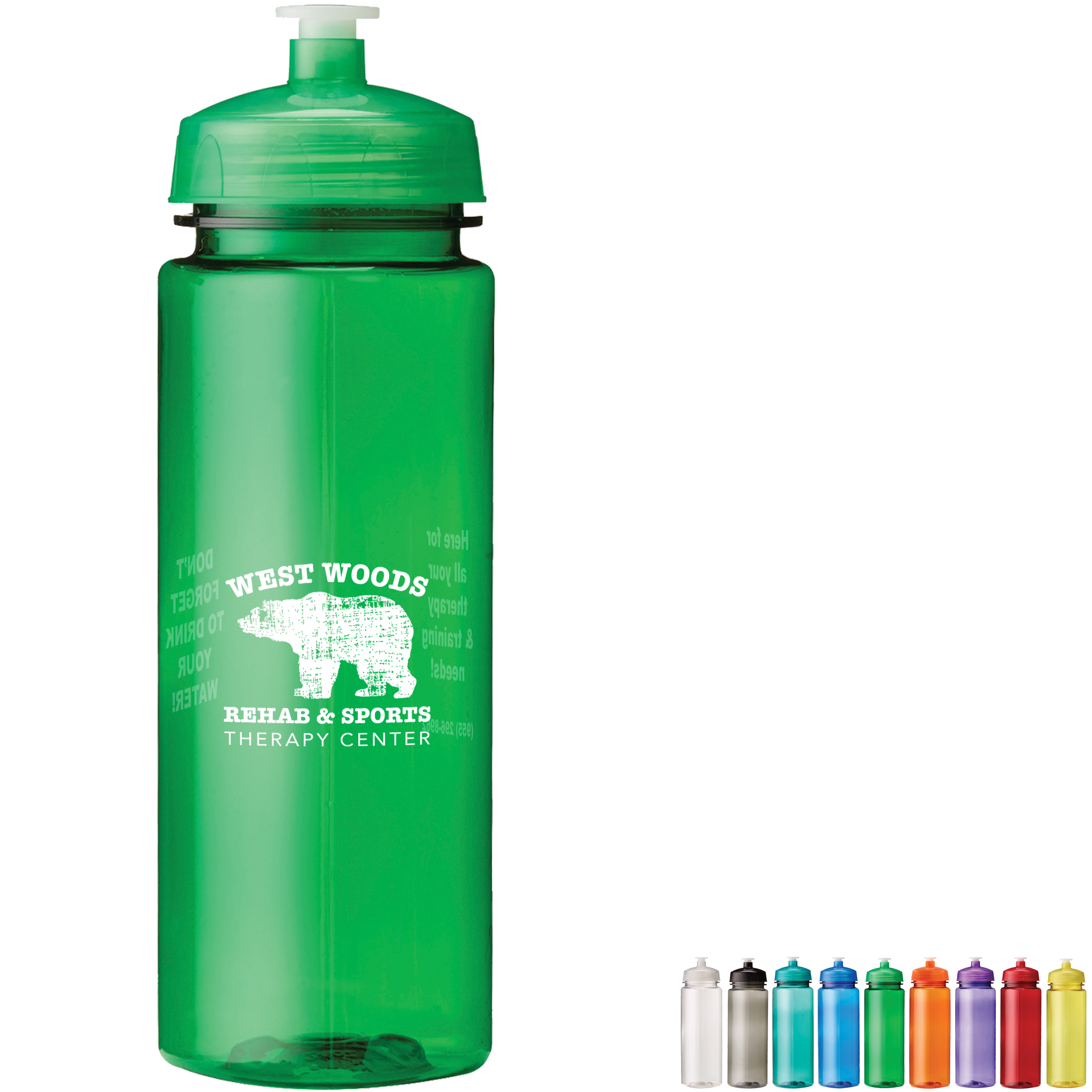 Product Photo 1 PolySure™ Trinity Bottle, 24 oz.