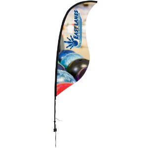 Premium Sabre Sail Sign Kit with Ground Spike, 9' - DY3910