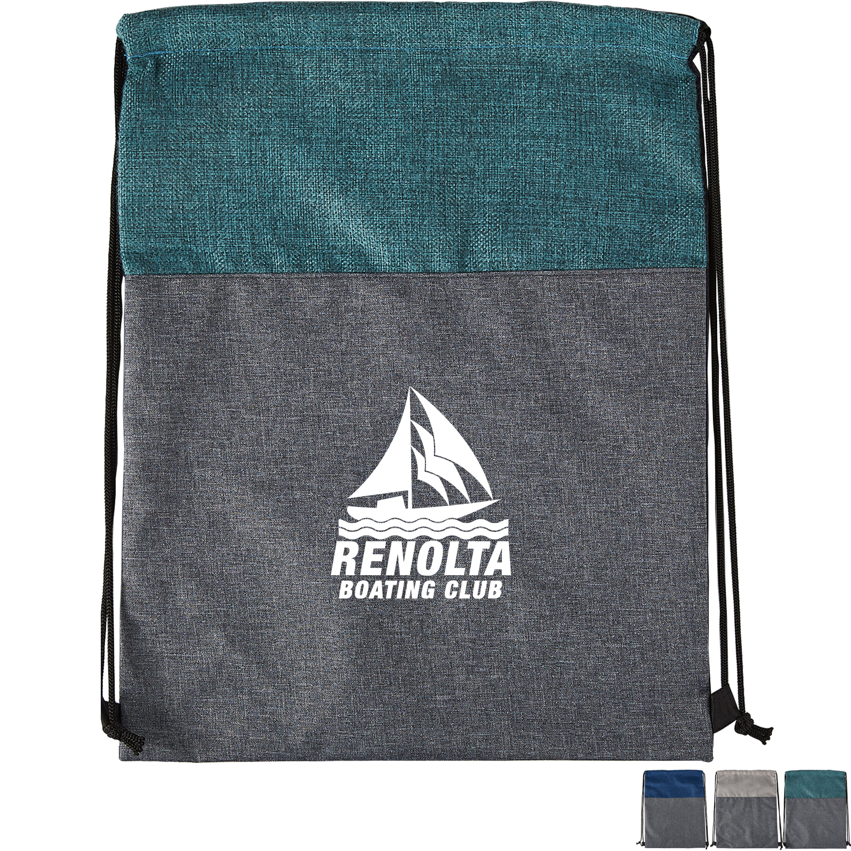 Product Photo 1 Heathered N' Jute Drawstring Backpack