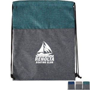 Heathered N' Jute Drawstring Backpack - EV2554